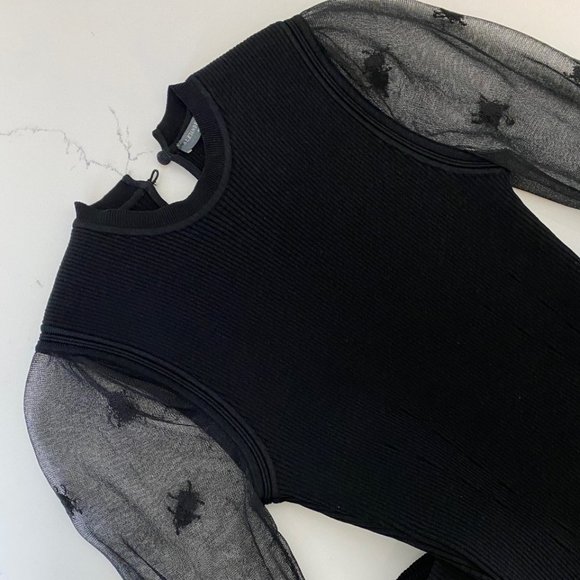 Worn once ALEXANDER MCQUEEN couture black dress - Picture 10 of 14